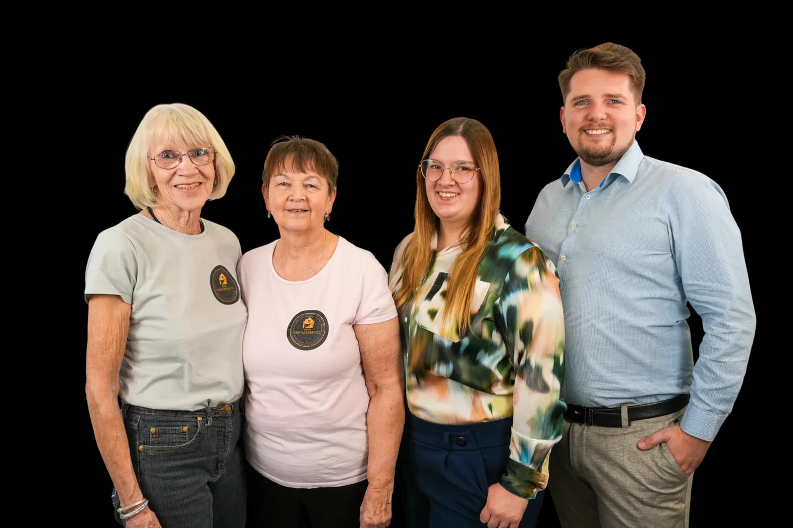 Das Team von P&M Gebäudeservice in Kassel – vier Mitarbeitende im Porträt